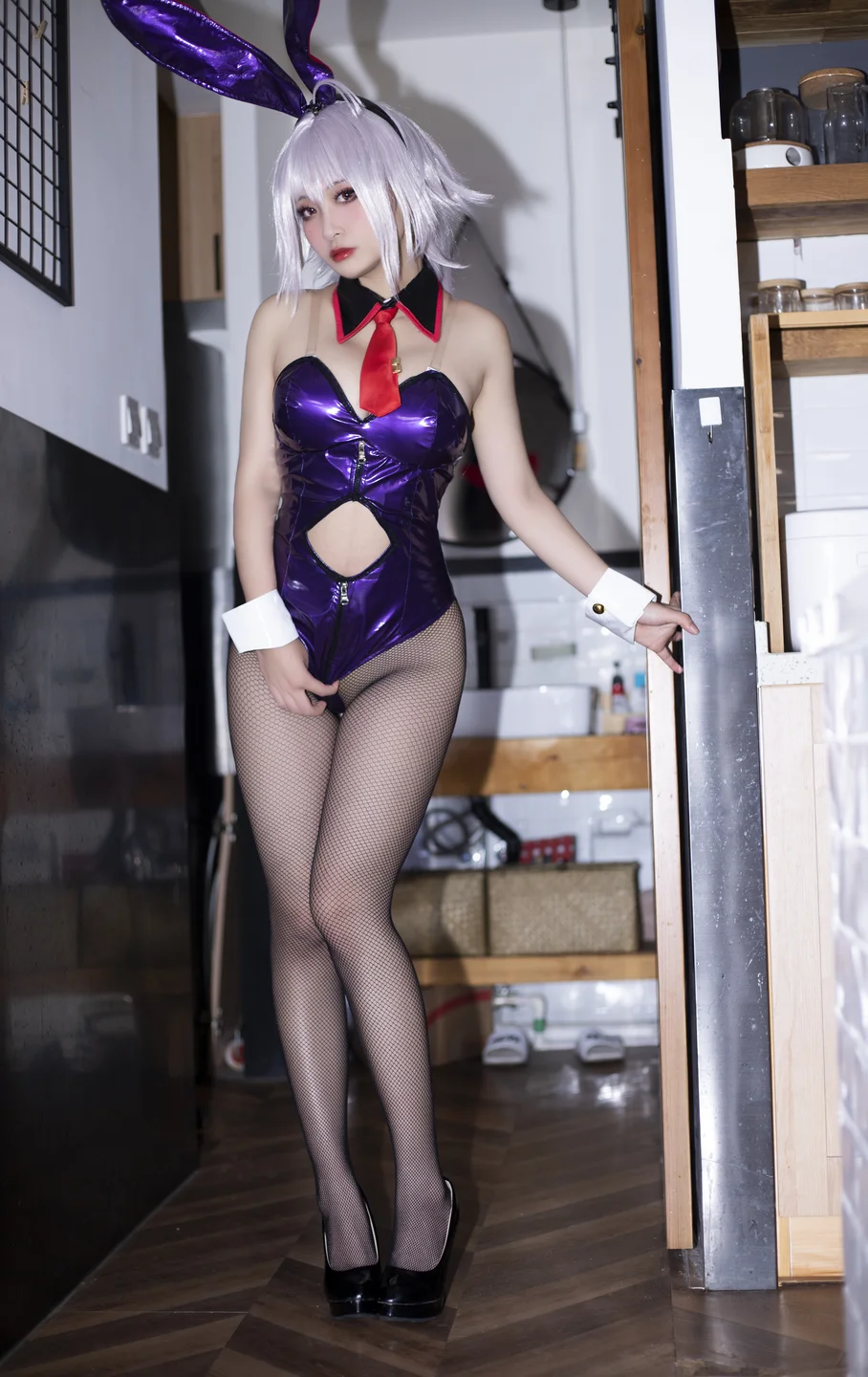 洛璃 LoLiSAMA - No.079 FGO：黑贞兔子 [42P,1V-752MB] tg@simisebaisi 【丝足阁】013.webp